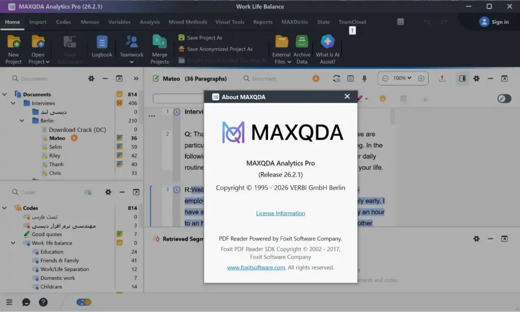 Download-Crack Maxqda Analytics Pro 2026 ver 26.2